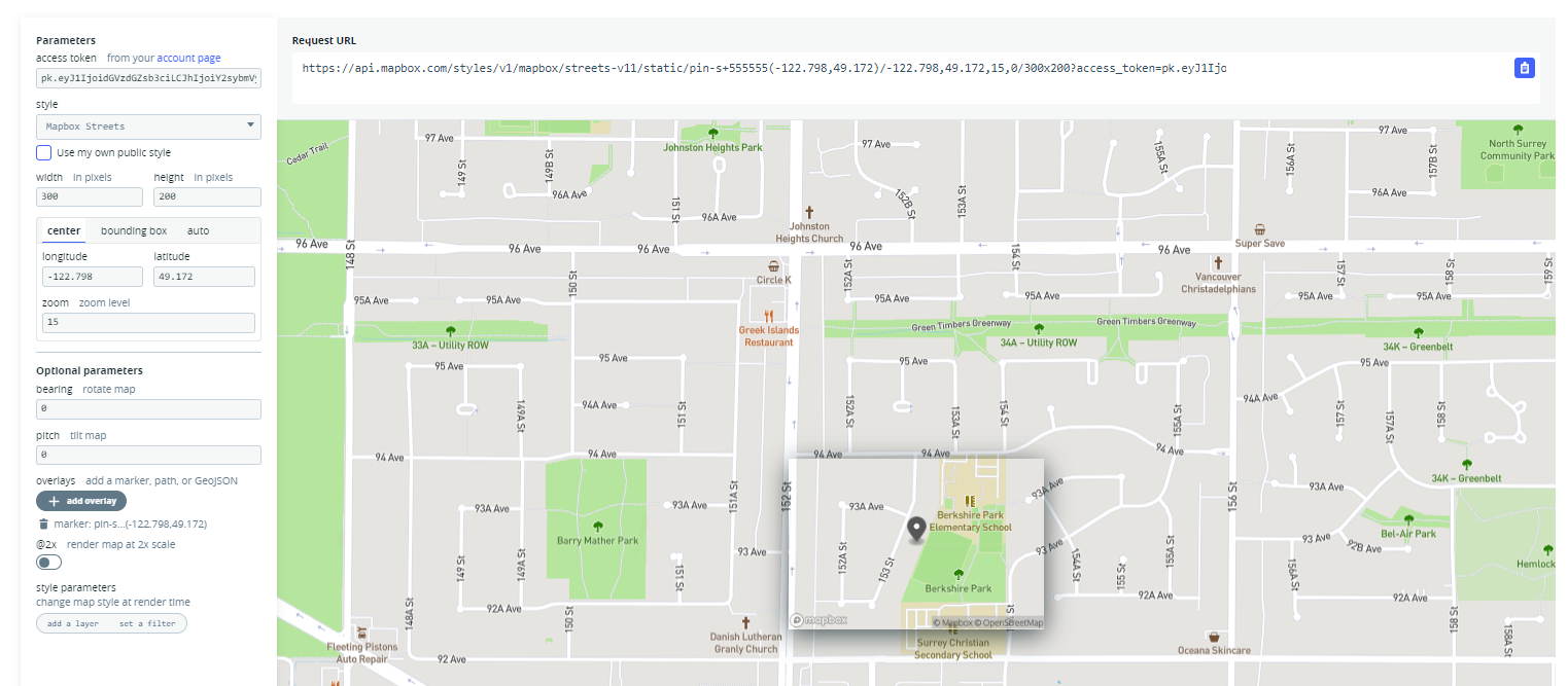 Using External Media fields for map display
