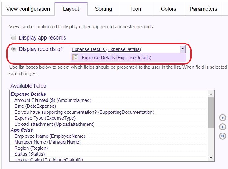 Flowfinity - Show column totals in views